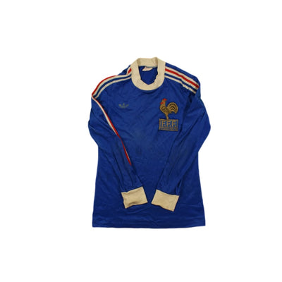 Maillot de football vintage domicile Equipe de France 1978-1979 - Adidas - Equipe de France