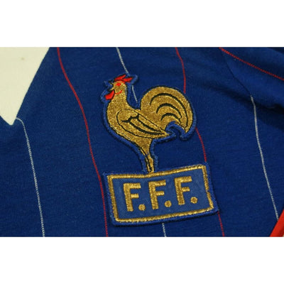 Maillot de football vintage domicile Equipe de France 1982-1983 - Adidas - Equipe de France