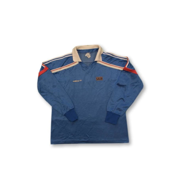 Maillot Vintage Equipe De France 1986-1887 - Adidas Domicile - Homme Taille M - Occasion