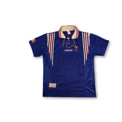 Maillot de football vintage domicile Equipe de France 1996-1997 - Adidas - Equipe de France