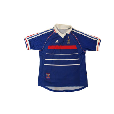 Maillot de football vintage domicile Equipe de France 1998-1999 - Adidas - Equipe de France