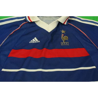 Maillot de football vintage domicile Equipe de France 1998-1999 - Adidas - Equipe de France