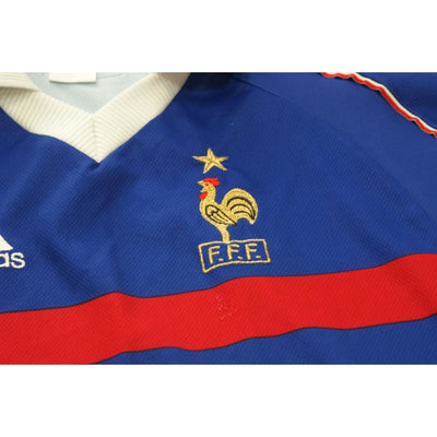 Maillot de football vintage domicile Equipe de France 1999-2000 - Adidas - Equipe de France
