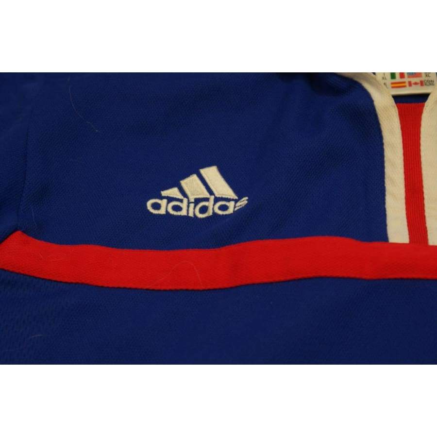 Maillot de football vintage domicile Equipe de France 2000-2001 - Adidas - Equipe de France