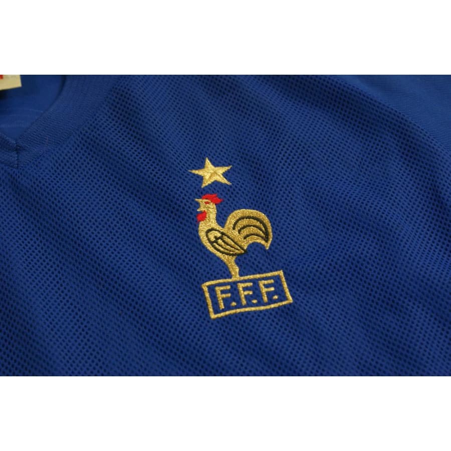 Maillot de football vintage domicile Equipe de France 2002-2003 - Adidas - Equipe de France