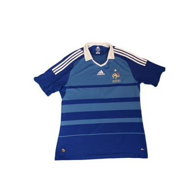 Maillot de football vintage domicile Equipe de France 2008-2009 - Adidas - Equipe de France