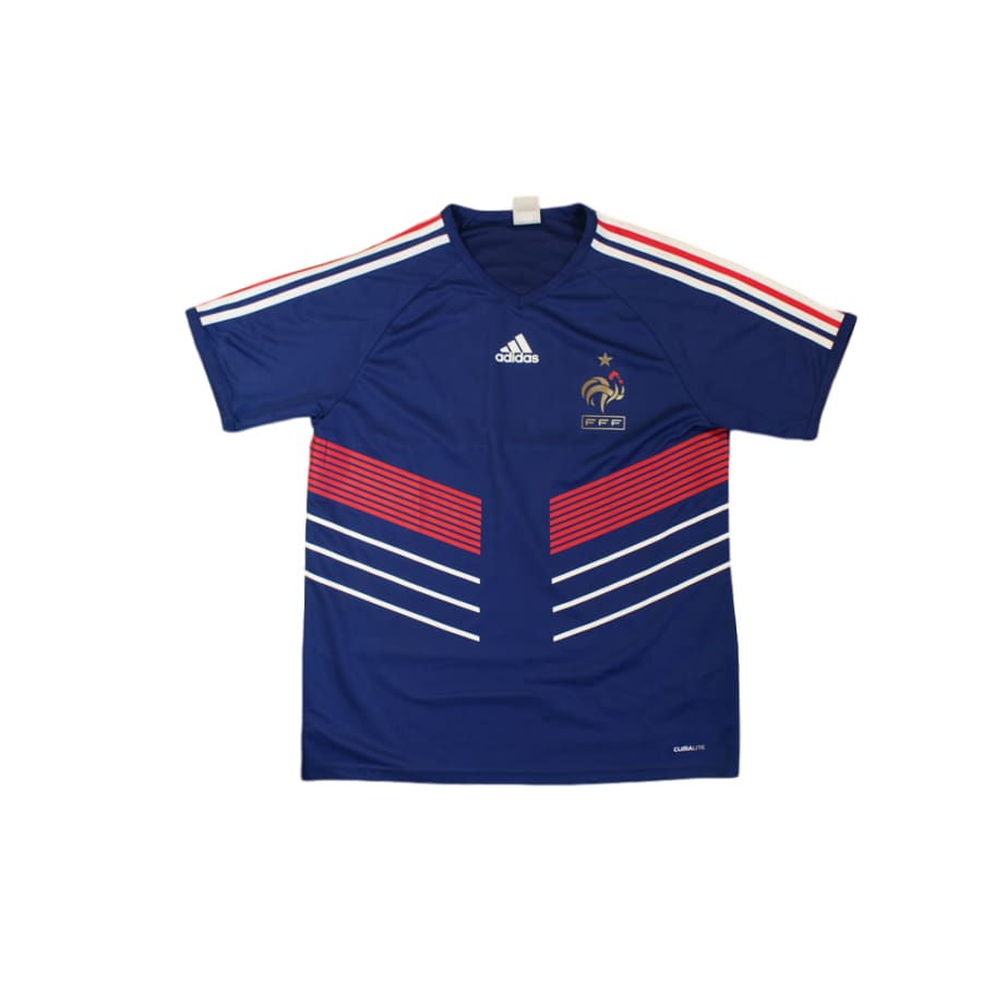 Maillot de football vintage domicile Equipe de France 2010-2011 - Adidas - Equipe de France