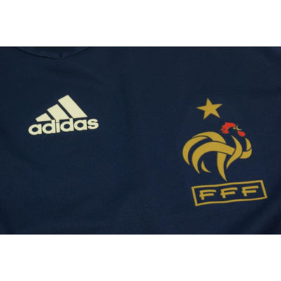 Maillot de football vintage domicile Equipe de France 2010-2011 - Adidas - Equipe de France