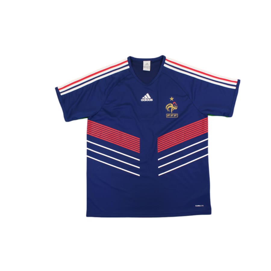 Maillot de football vintage domicile Equipe de France 2010-2011 - Adidas - Equipe de France