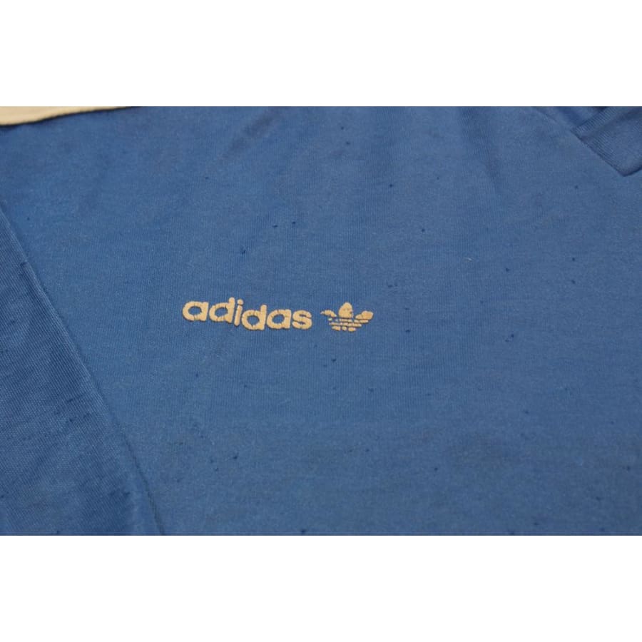 Maillot de football vintage domicile Equipe de France Adidas Ventex années 1980 - Adidas - Equipe de France