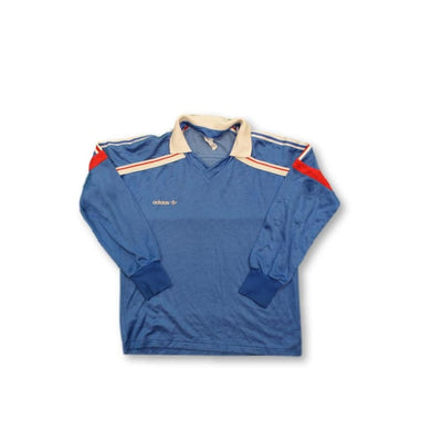 Maillot de football vintage domicile Equipe de France Adidas Ventex années 1980 - Adidas - Equipe de France