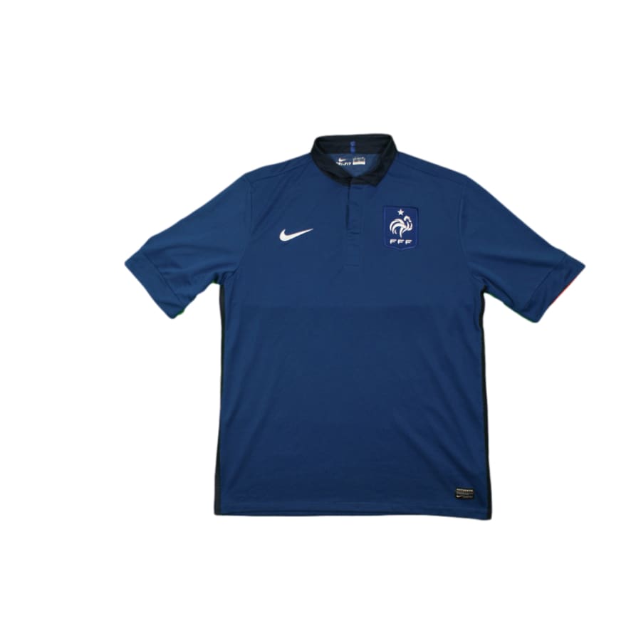 Maillot de football vintage domicile Equipe de France N°10 BENZEMA 2011-2012 - Nike - Equipe de France