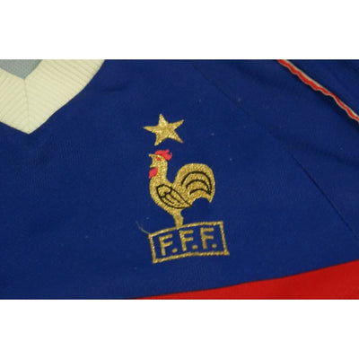 Maillot de football vintage domicile Equipe de France N°10 ZIDANE 1998-1999 - Adidas - Equipe de France