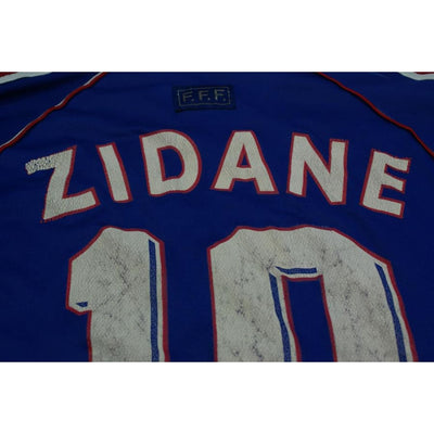 Maillot de football vintage domicile Equipe de France N°10 ZIDANE 1999-2000 - Adidas - Equipe de France