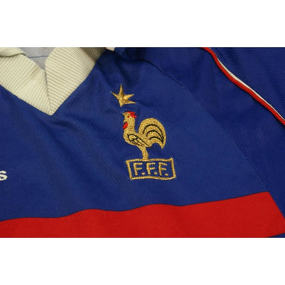 Maillot de football vintage domicile Equipe de France N°10 ZIDANE 1999-2000 - Adidas - Equipe de France