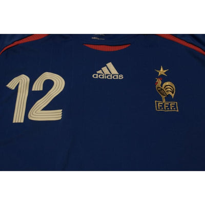 Maillot de football vintage domicile Equipe de France N°12 HENRY 2006-2007 - Adidas - Equipe de France