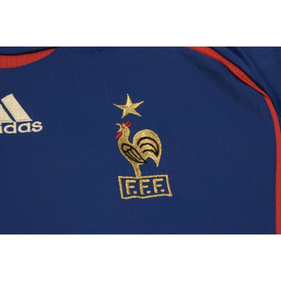 Maillot de football vintage domicile Equipe de France N°12 HENRY 2006-2007 - Adidas - Equipe de France