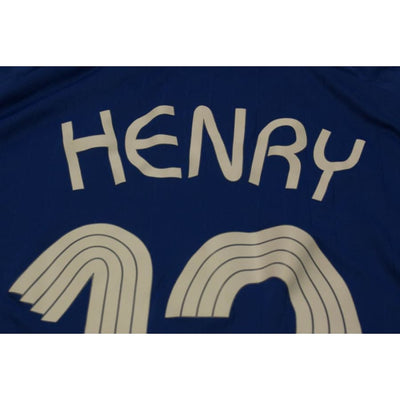 Maillot de football vintage domicile Equipe de France N°12 HENRY 2006-2007 - Adidas - Equipe de France