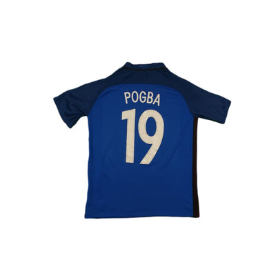 Maillot de football vintage domicile Equipe de France N°19 POGBA 2016-2017 - Nike - Equipe de France