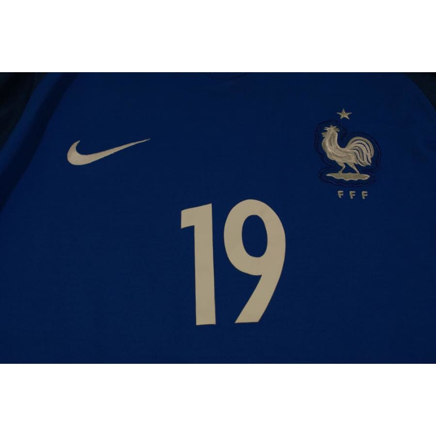 Maillot de football vintage domicile Equipe de France N°19 POGBA 2016-2017 - Nike - Equipe de France