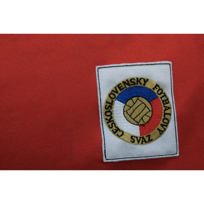 Maillot de football vintage domicile équipe de Tchécoslovaquie N°8 années 1980 - Adidas - Tchécoslovaquie