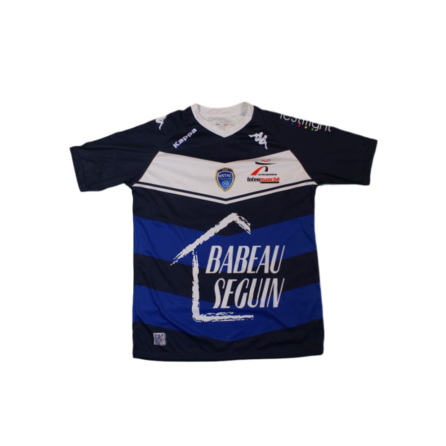 Maillot de football vintage domicile ESTAC Troyes N°27 JEAN 2014-2015 - Kappa - ESTAC Troyes