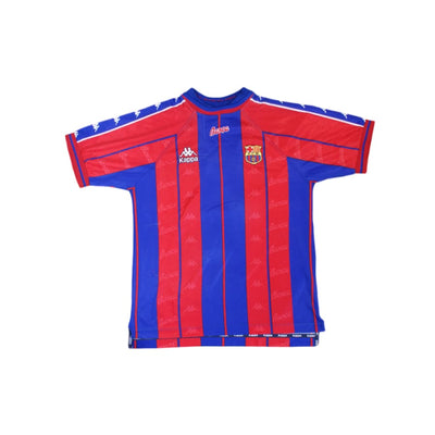 Maillot de football vintage domicile FC Barcelone 1997-1998 - Kappa - Barcelone