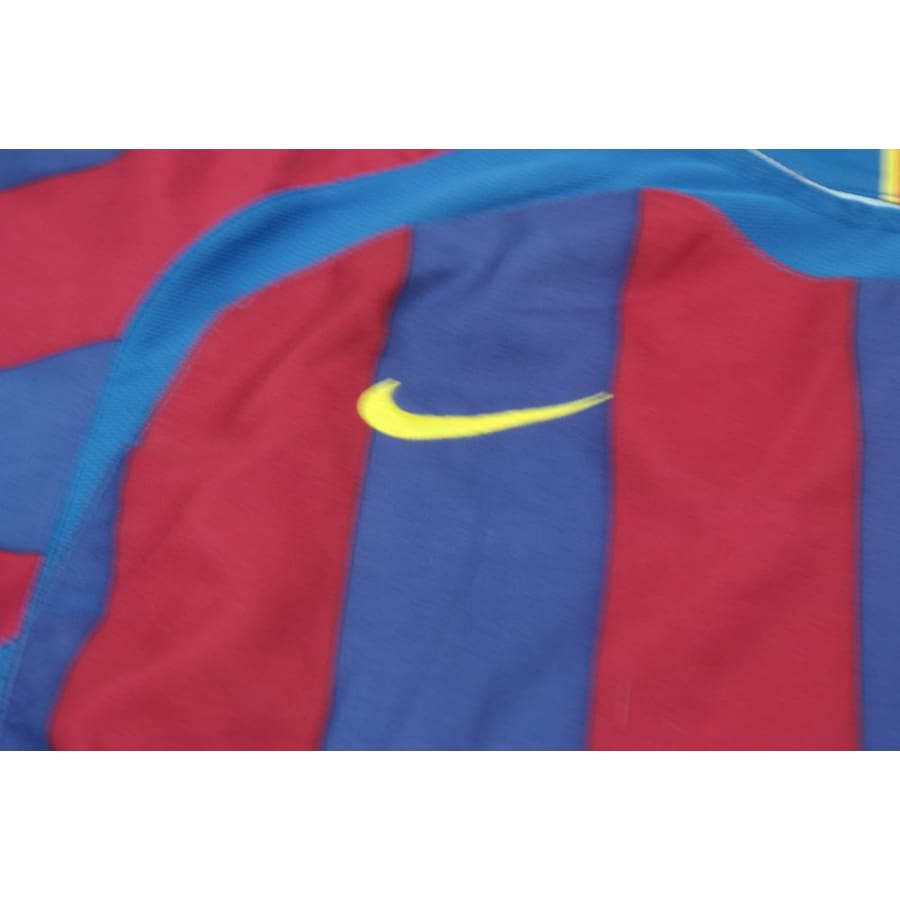 Maillot de football vintage domicile FC Barcelone 2005-2006 - Nike - Barcelone