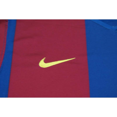 Maillot de football vintage domicile FC Barcelone 2007-2008 - Nike - Barcelone