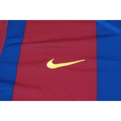 Maillot de football vintage domicile FC Barcelone 2007-2008 - Nike - Barcelone