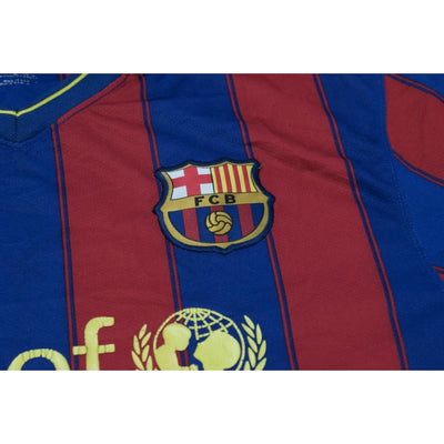 Maillot de football vintage domicile FC Barcelone 2009-2010 - Nike - Barcelone