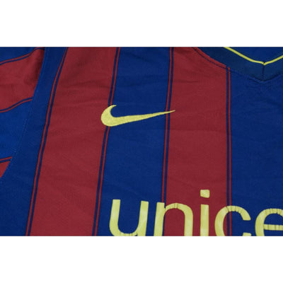 Maillot de football vintage domicile FC Barcelone 2009-2010 - Nike - Barcelone
