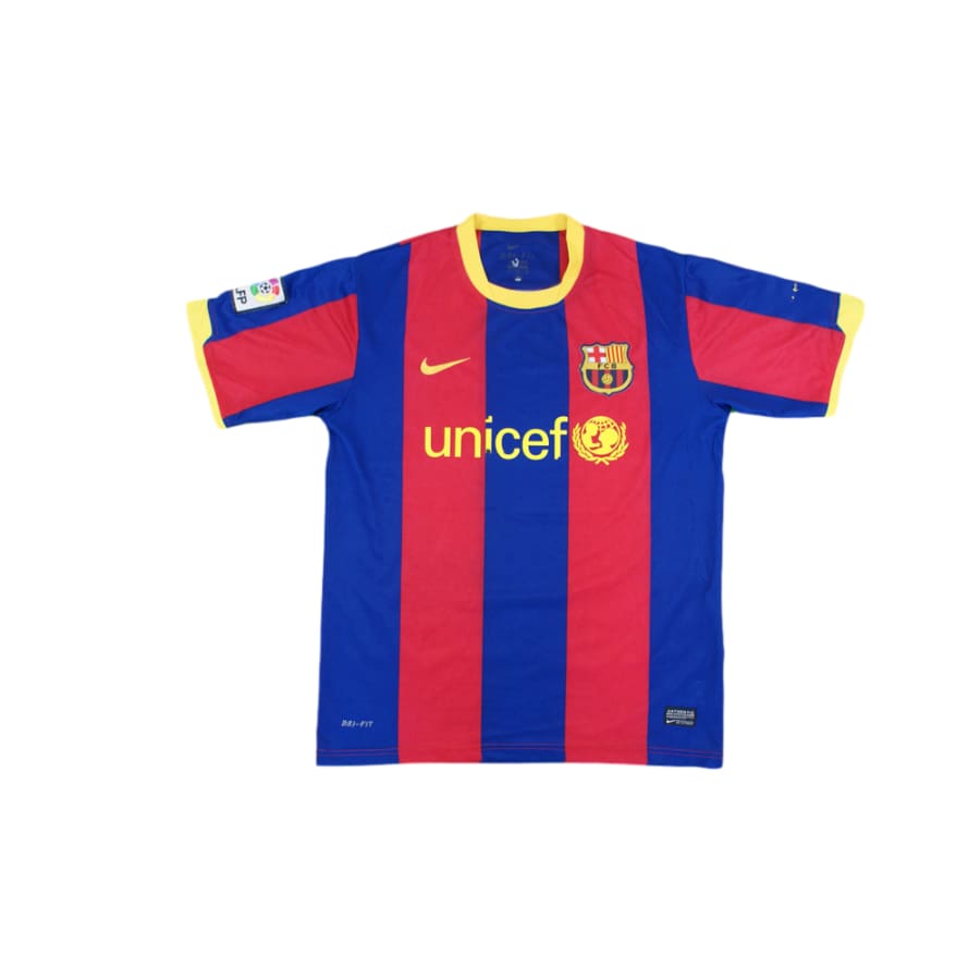 Maillot de football vintage domicile FC Barcelone 2010-2011 - Nike - Barcelone