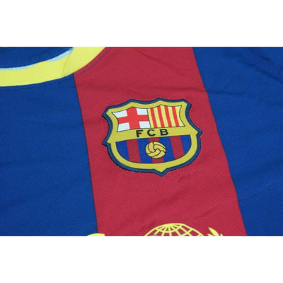 Maillot de football vintage domicile FC Barcelone 2010-2011 - Nike - Barcelone