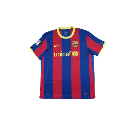 Maillot de football vintage domicile FC Barcelone 2010-2011 - Nike - Barcelone