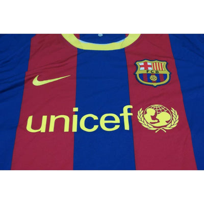Maillot de football vintage domicile FC Barcelone 2010-2011 - Nike - Barcelone