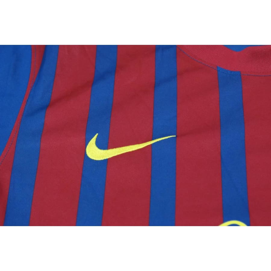 Maillot de football vintage domicile FC Barcelone 2011-2012 - Nike - Barcelone