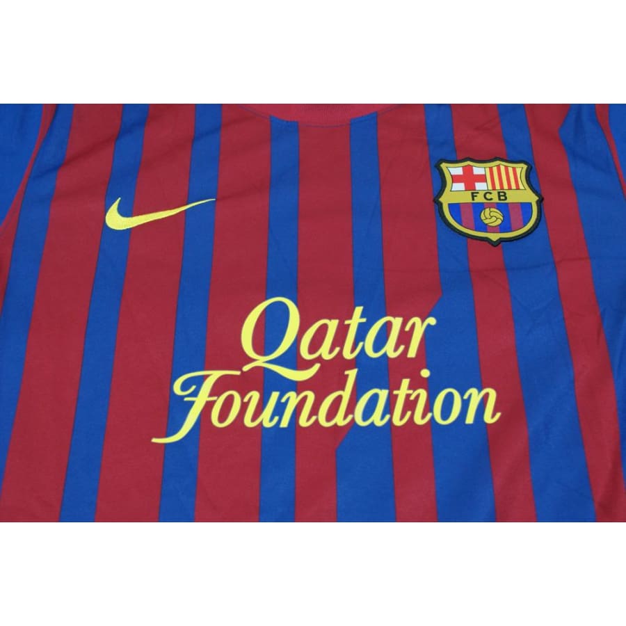 Maillot de football vintage domicile FC Barcelone 2011-2012 - Nike - Barcelone