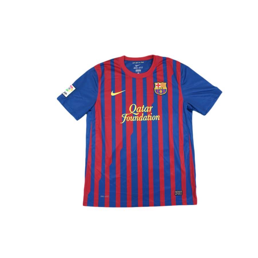 Maillot de football vintage domicile FC Barcelone 2011-2012 - Nike - Barcelone