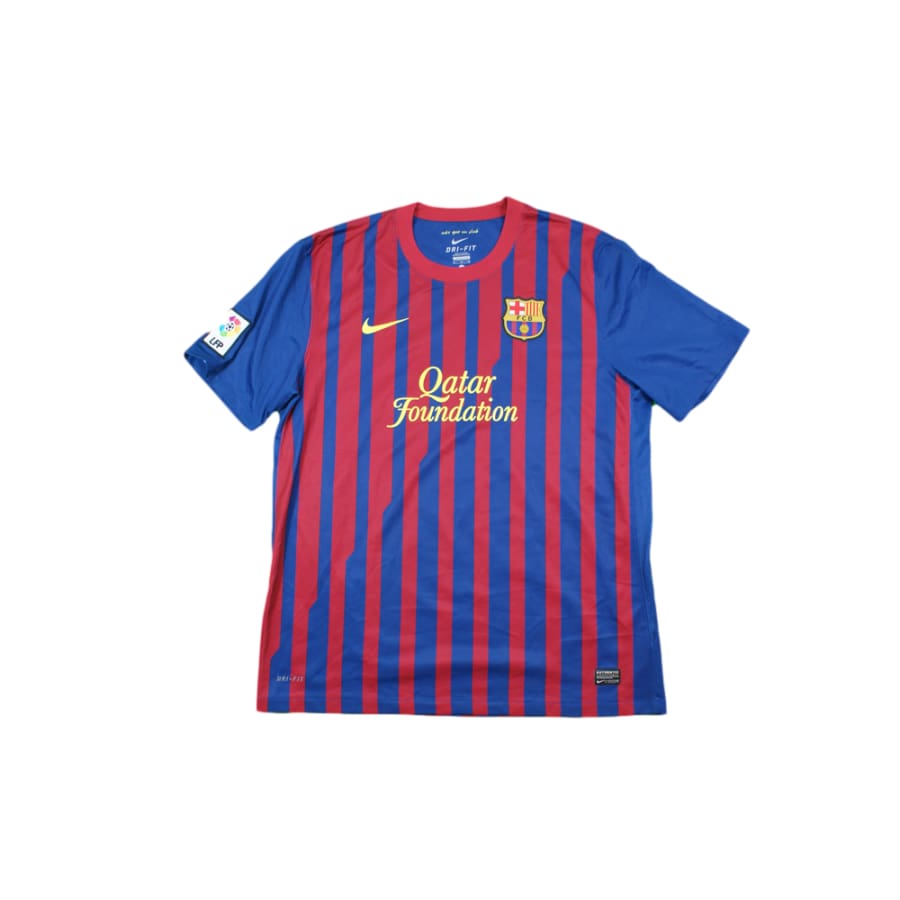 Maillot de football vintage domicile FC Barcelone 2011-2012 - Nike - Barcelone