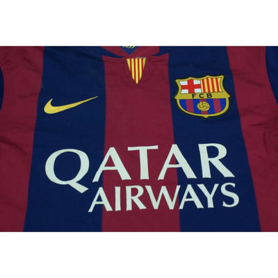 Maillot de football vintage domicile FC Barcelone 2014-2015 - Nike - Barcelone