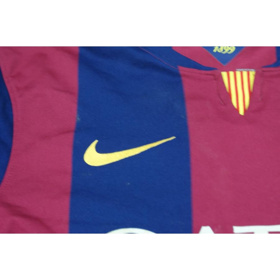 Maillot de football vintage domicile FC Barcelone 2014-2015 - Nike - Barcelone