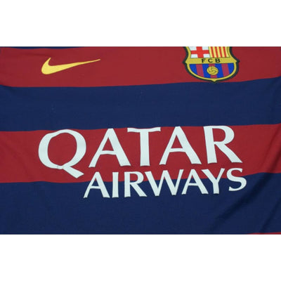 Maillot de football vintage domicile FC Barcelone 2015-2016 - Nike - Barcelone