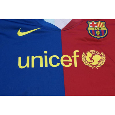 Maillot de football vintage domicile FC Barcelone N°10 MESSI 2008-2009 - Nike - Barcelone
