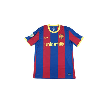 Maillot de football vintage domicile FC Barcelone N°69 VALENTINO 2010-2011 - Nike - Barcelone