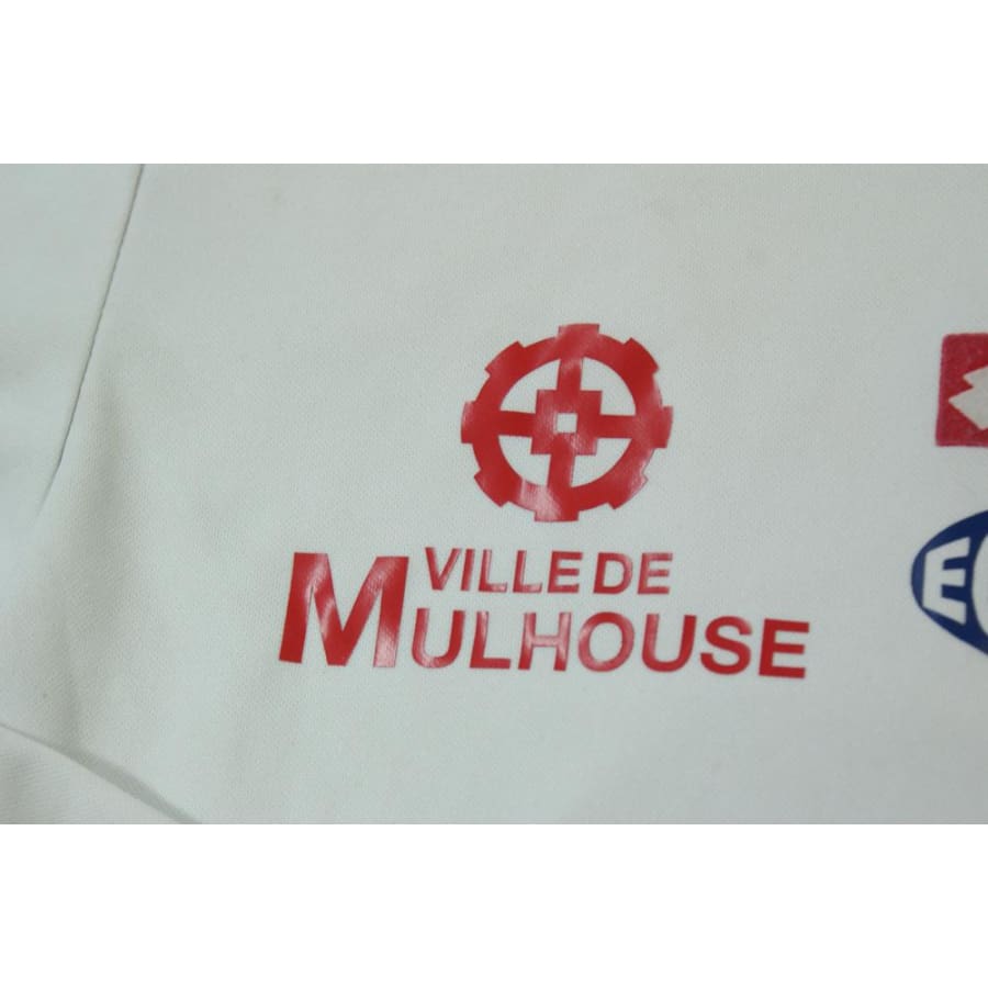 Maillot de football vintage domicile FC Mulhouse N°12 années 2000 - Lotto - Autres championnats
