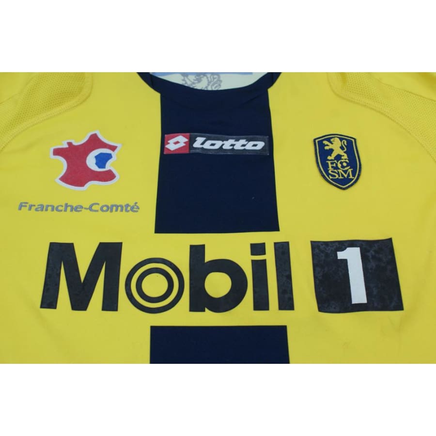 Maillot de football vintage domicile FC Sochaux-Montbéliard 2008-2009 - Lotto - FC Sochaux-Montbéliard