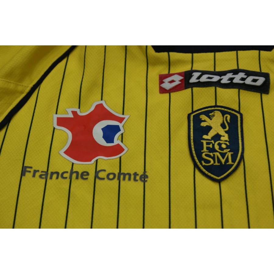 Maillot de football vintage domicile FC Sochaux-Montbéliard 2009-2010 - Lotto - FC Sochaux-Montbéliard