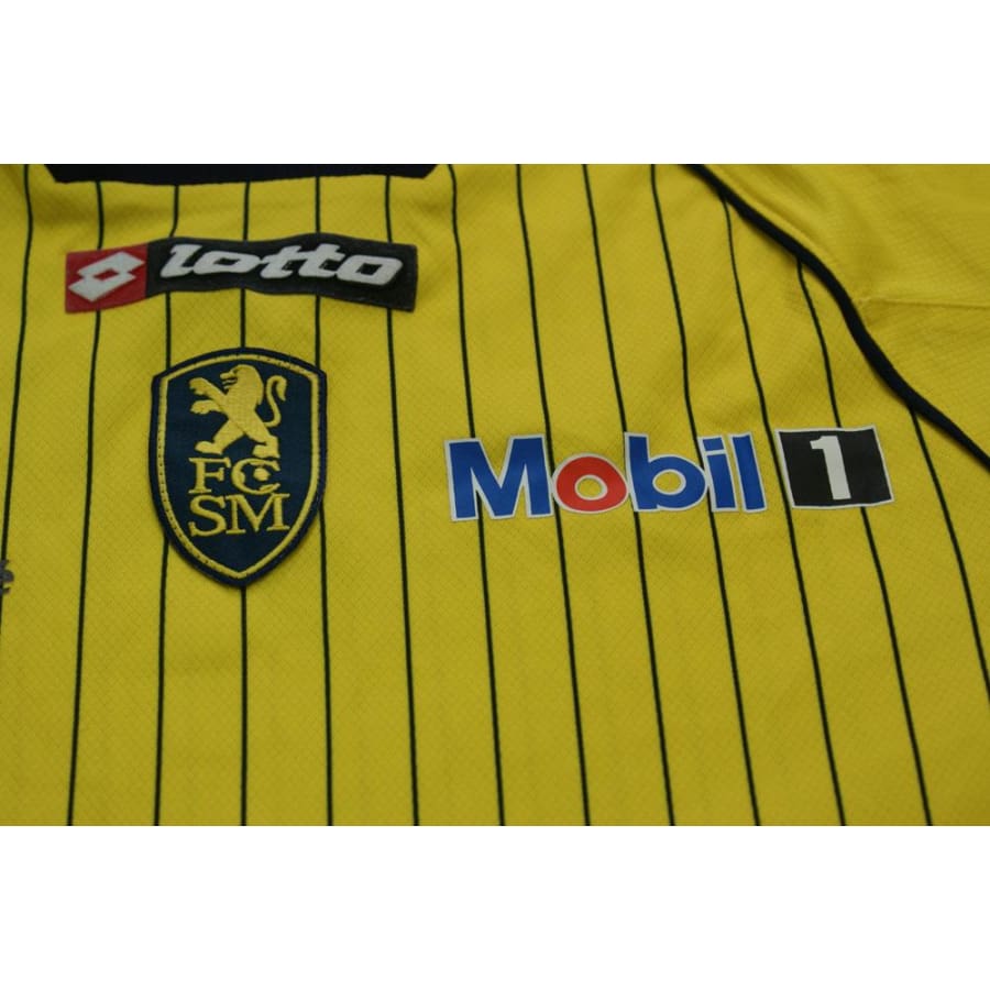 Maillot de football vintage domicile FC Sochaux-Montbéliard 2009-2010 - Lotto - FC Sochaux-Montbéliard