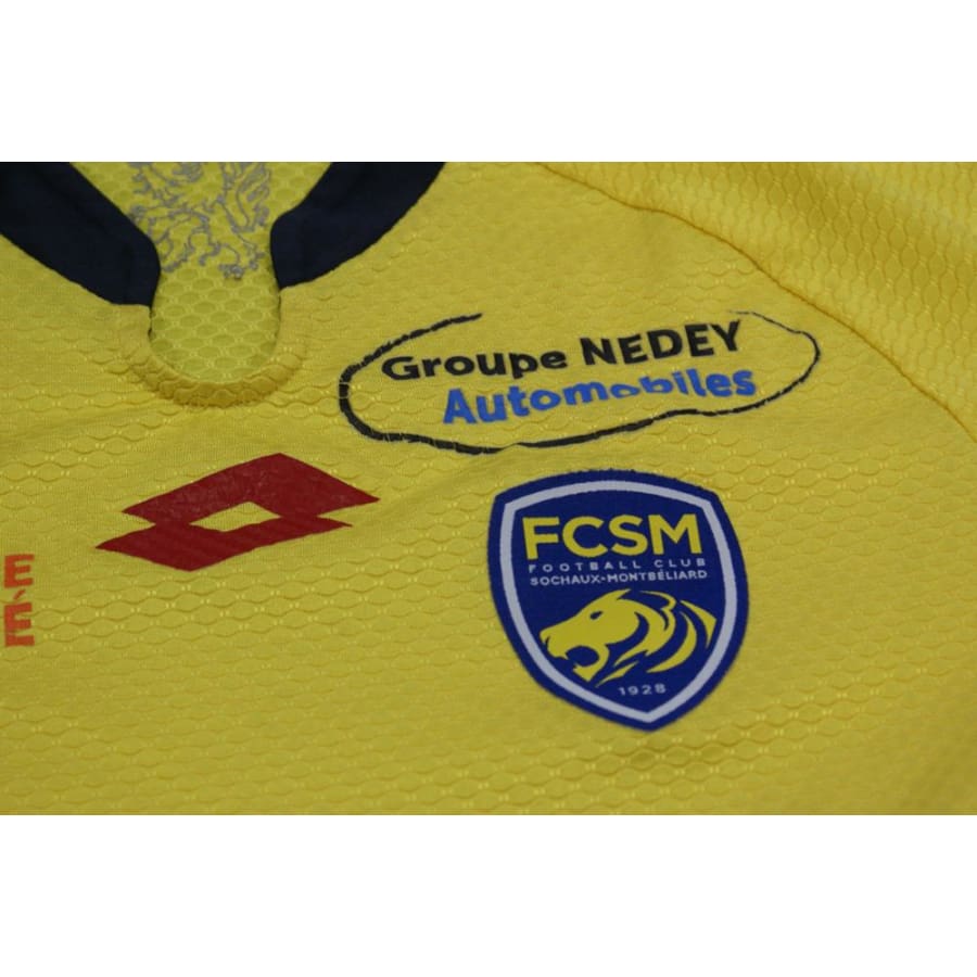 Maillot de football vintage domicile FC Sochaux-Montbéliard 2015-2016 - Lotto - FC Sochaux-Montbéliard